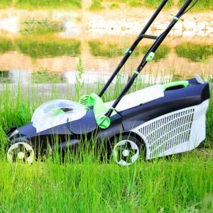 ZQKJLH Cordless Lawn Mower